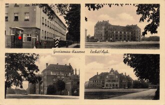 Ansichtskarte "Gneisenau-Kaserne Zerbst/Anh."