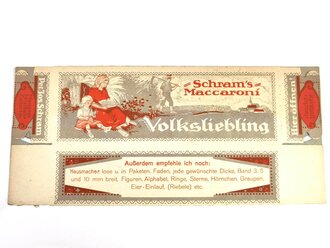 Verpackung " Schram´s Maccaroni "...