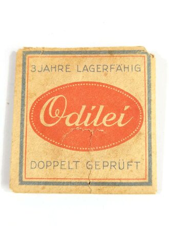 "Odilei"  Gummischutz in der originalen Umverpackung, diese brüchig