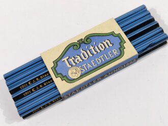 12 Kopierstifte blau für die Kartentasche " Staedtler Tradition "