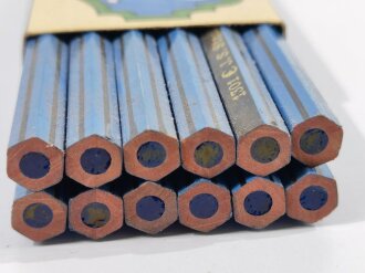 12 Kopierstifte blau für die Kartentasche " Staedtler Tradition "