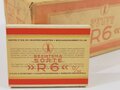 Schachtel Zigaretten "Reemtsma R6" ungeöffnet , Steuerbanderole mit Hakenkreuz, Eine ( 1 ) Schachtel aus der originalen Umverpackung
