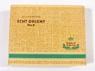 Schachtel Zigaretten "Echt Orient No.5"...
