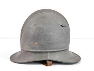 Feuerwehr helm aus Messing , Hertsteller Schlemmer Kaiserslautern,  ungereinigtes Stück