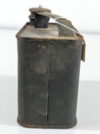 Petroleumbehälter Wehrmacht. Originallack, ungereinigtes Stück