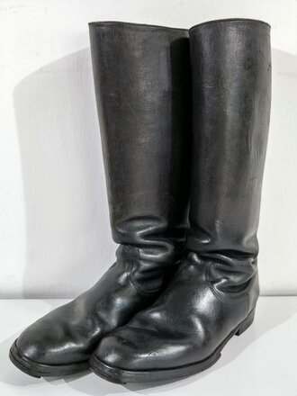 Paar Stiefel für Offiziere der Wehrmacht. Getragenes Paar, Sohlenlänge 29,5cm