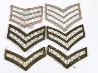 British Rank Chevrons, used