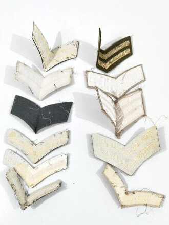 British Rank Chevrons, used