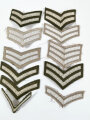 British Rank Chevrons, used