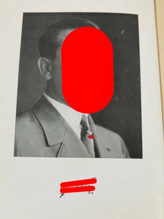 Organisationsbuch der NSDAP, 6.Auflage 1940. gebraucht, komplett