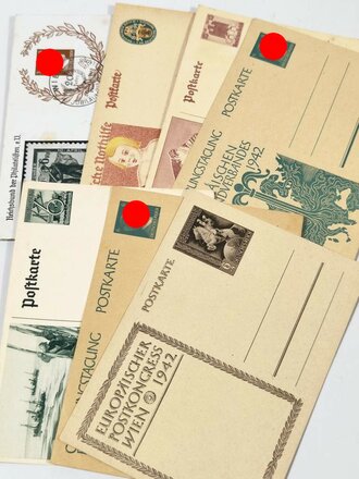 Konvolut 7 Postkarten III.Reich