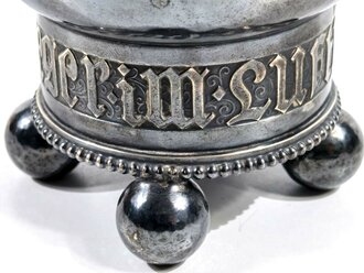 1.Weltkrieg, Ehrenbecher " Dem Sieger im Luftkampf" .Ausführung in silber , so bis 1917 verliehen.