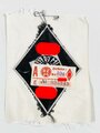Deutsches Jungvolk Leistungsabzeichen in schwarz, gewebte Stoffausführung mit RZM Etikett