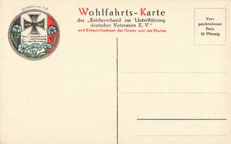 Ansichtskarte "Generalfeldmarschall v. Hindenburg"