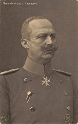 Ansichtskarte "Generalleutnant v. Ludendorff"