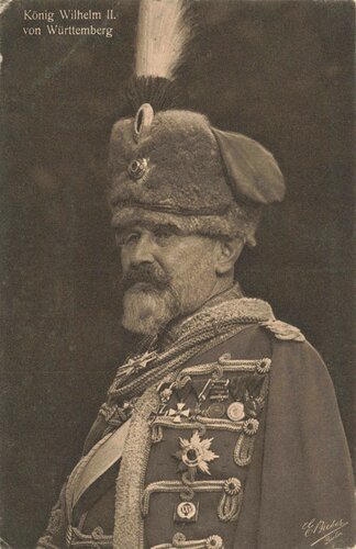 Ansichtskarte "König Wilhelm II. von Württemberg"