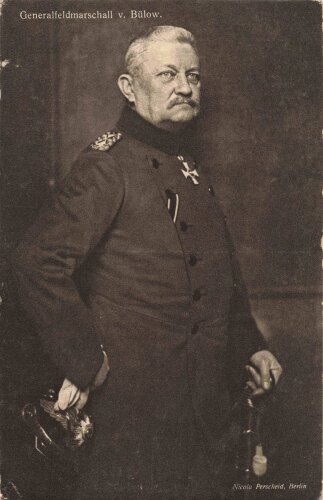 Ansichtskarte "Generalfeldmarschall v. Bülow."