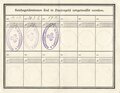 "Reichbank Direktorium 1914 1915" Beleg: Reichsgoldmünzen sind in Papiergeld umgetauscht worden.