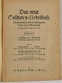 Das neue Soldaten-Liederbuch, Textbuch mit Melodien 2 stimmig, Heft 1, 80 Seiten, gebraucht