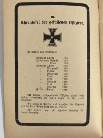 "Reserve-Feldartillerie-Regiment Nr. 68 1914-1918", 35 Seiten, ca. DIN A5, guter Zustand