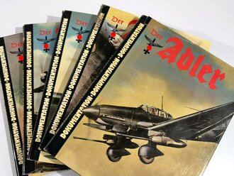 "Der Adler - Dokumentation" Band I-V von 1939 bis 1944, über 800 Seiten