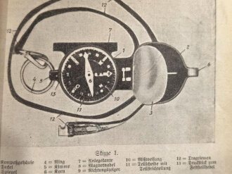 "Der Dienstunterricht in der Luftwaffe", Jahrgang 1941, 302 Seiten, stark gebraucht,  ca. DIN A5