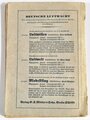 "Der Dienstunterricht in der Luftwaffe", Jahrgang 1941, 302 Seiten, stark gebraucht,  ca. DIN A5