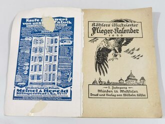 "Flieger-Kalender 1940 - Das Fliegerbuch des...