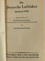 "Die Deutsche Luftfahrt", datiert 1940, ca. 500 Seiten, gebraucht,  ca. DIN A5