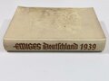 "Ewiges Deutschland. Ein deutsches Hausbuch", Winterhilfswerk Gau Saarpfalz, 352 Seiten, 1939, gebraucht, DIN A5