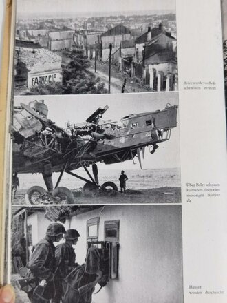 "Bessarabien Ukraine - Krim" Der Siegeszug deutscher und rumänischer Truppen, 239 Seiten, 1943, gebraucht, über DIN A5