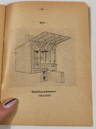 H.Dv.395/11c " Entgiften von Bekleidung und Ausrüstung in ortsfesten Anlagen " vom 1.1.43 mit