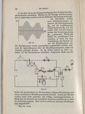 "Die Grundlagen der Funktechnik für den Soldaten" Berlin 1936 mit 47 Seiten