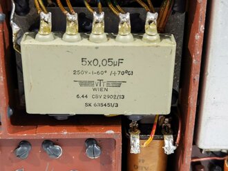 Luftwaffe Empfänger E 10 a K,  Ln 26594-1 , Originallack, Funktion nicht geprüft