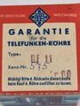 Stahlröhre Telefunken DF 11, originalverpackt, Funktion nicht geprüft