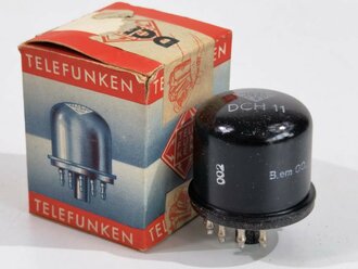 Stahlröhre Telefunken DCH 11, originalverpackt, Funktion nicht geprüft