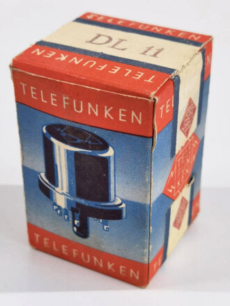 Stahlröhre Telefunken DL 11, originalverpackt, Funktion nicht geprüft