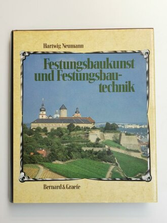 "Festungsbaukunst und Festungsbautechnik", über DIN A4, 440 Seiten, gebraucht