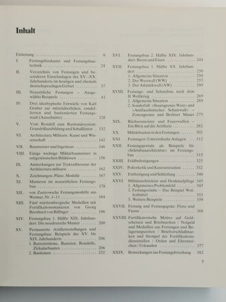 "Festungsbaukunst und Festungsbautechnik", über DIN A4, 440 Seiten, gebraucht