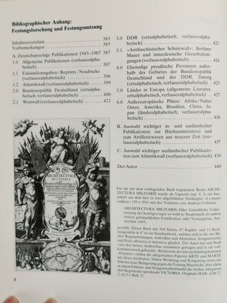 "Festungsbaukunst und Festungsbautechnik", über DIN A4, 440 Seiten, gebraucht