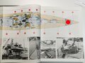 "Die Entdeckeung der Bismarck - Deutschlands grösstes Schlachtschiff"  über DIN A4, 230 Seiten, gebraucht