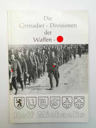 "Die Grenadier-Divisionen der Waffen-SS", Teil 1, ca. DIN A5, 187 Seiten, gebraucht