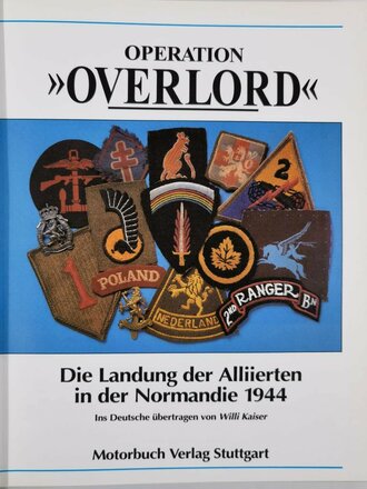 Operation Overlord - Die Landung der Alliierten in der Normandie 1944", über DIN A4, ca. 224 Seiten, gebraucht