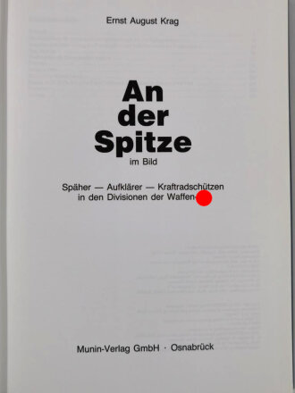 "An der Spitze im Bild, Späher, Aufklärer...