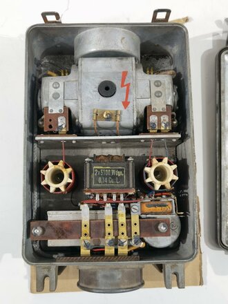Umformersatz E.U.a4 Baujahr 1945 für Panzerfunkgeräte.  Funktion nicht geprüft
