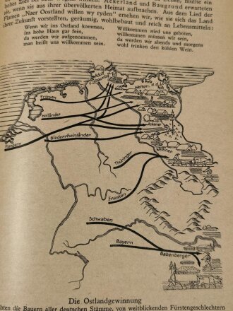 "Die ewige Straße" Geschichte unseres Volkes, vermutlich Schulbuch, datiert 1942 mit 161 Seiten