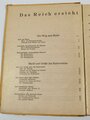 "Die ewige Straße" Geschichte unseres Volkes, vermutlich Schulbuch, datiert 1942 mit 161 Seiten