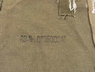 Brotbeutel Wehrmacht in Tropenausführung, ungetragenes Stück mit Reichsbetriebsnummer