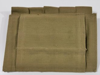 U.S. Army WWII, pouch magazine, Thompson, khaki, unused