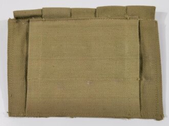 U.S. Army WWII, pouch magazine, Thompson, khaki, unused